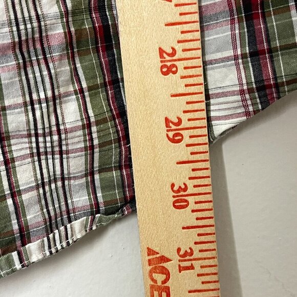 Ecko Unltd. XL Plaid Button Down Shirt Y2k Outdoorsy Casual Lightweight Skater - Picture 6 of 10